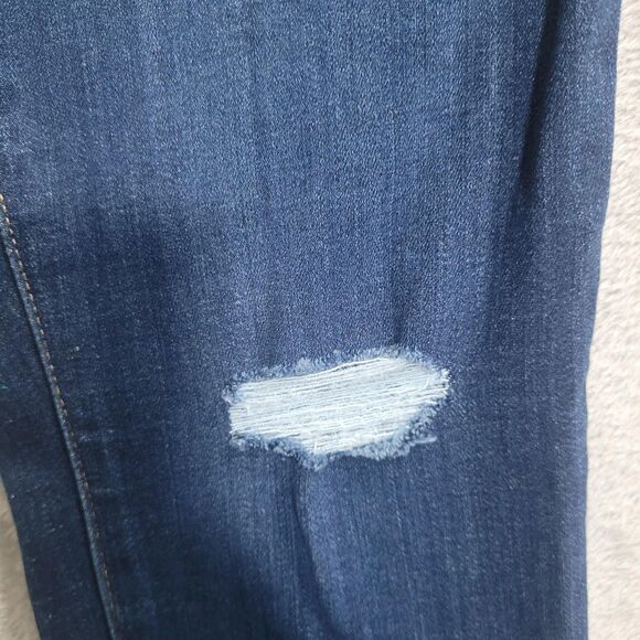 Levi's 311 Shaping Skinny Jeans Womens 31x30 Blue Med Wash Distressed Stretch - Picture 2 of 16